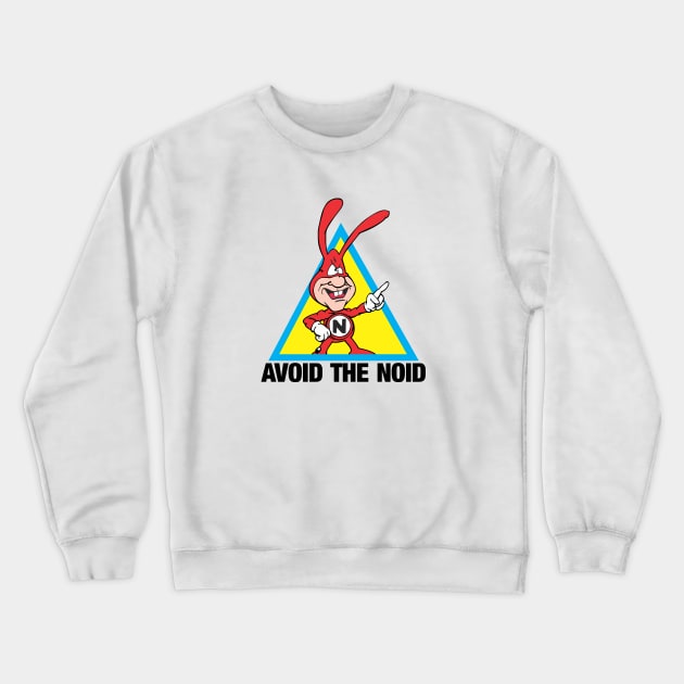 AVOID THE NOID Crewneck Sweatshirt by Authentic Vintage Designs